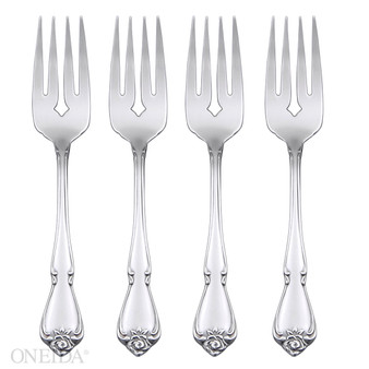 True Rose (Set Of 4) Salad Forks (25) (B552004D)