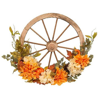 Harvest Floral Wagon Wheel G2548650