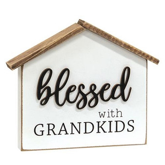 Blessed With Grandkids House Sitter G35889 By CWI Gifts