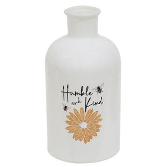 Bee Humble and Kind Glass Bottle GAS24202