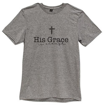 His Grace Is Enough T-Shirt Large GL115L