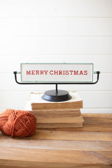 Merry Christmas And Happy New Years Flip Sign (CHYK1368)