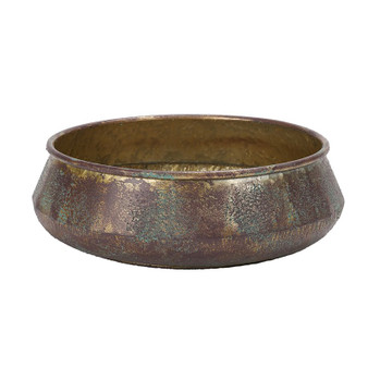 Round Metal Bowl Without Handles - Medium (CT2674)