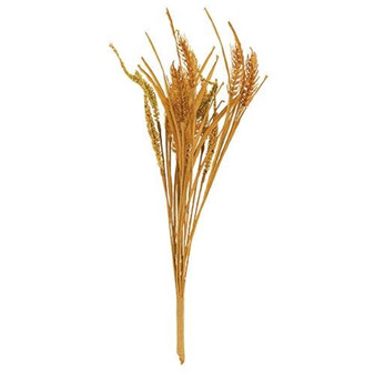 *Wheat And Dried Grass Pick 18" FXDS0327 By CWI Gifts