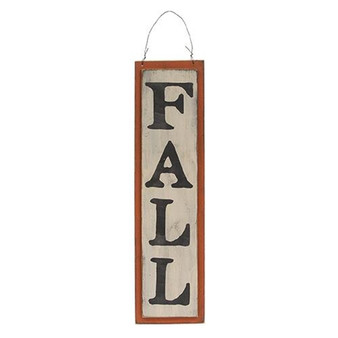 `+Vertical Layered Distressed Wood "Fall" Sign G12862 By CWI Gifts