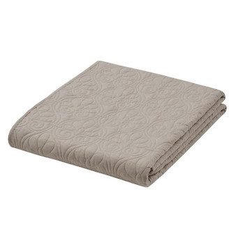 100% Polyester Microfiber Oversized Quilted Throw - Khaki MP50-2984