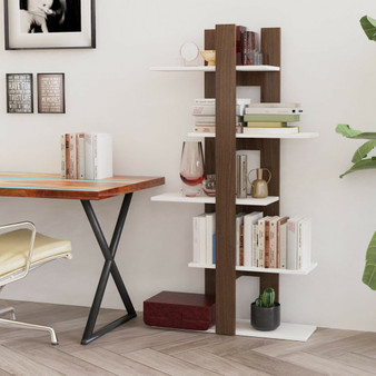 5-Tier Freestanding Bookshelf With Anti-Toppling Device (CB10264)