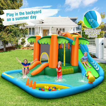 7 In 1 Inflatable Water Slide Park (NP10315)