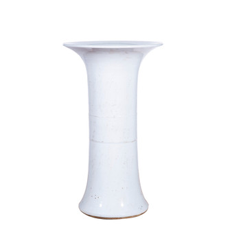 Village White Bouquet Vase Short (1439A)