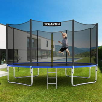 12/14 Feet Trampoline Bounce Jump Combo With Spring Pad-14' (SP37577+)