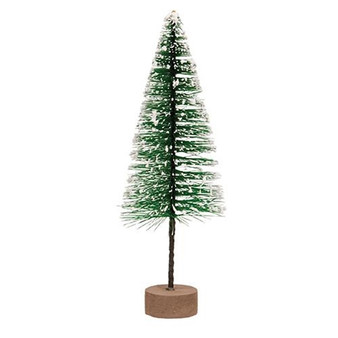 *Snowy Bottle Brush Tree 8" F18168 By CWI Gifts