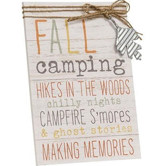 Fall Outdoor Words Wood Easel Sign GHY04042