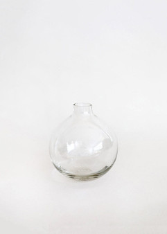 Round Glass Bud Vase - 5.75" ACD-45502.00