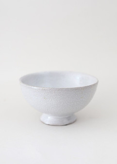 Glazed White Terra Cotta Compote Bowl - 3.75" ACD-98552.00