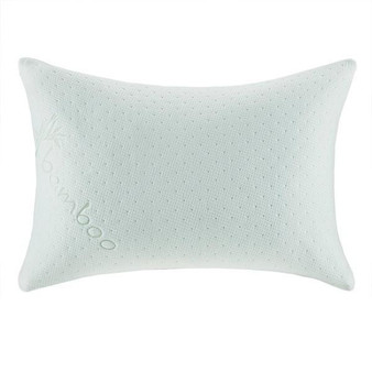 60% Polyester, 40% Bamboo Chopped Foam Pillow W/ Bamboo Cover - Queen BASI30-0524