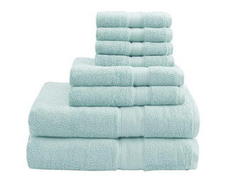 800Gsm Cotton 8 Piece Towel Set - Seafoam MPS73-192