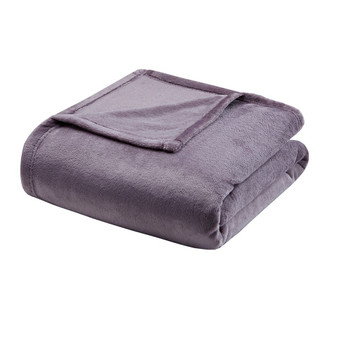 100% Polyester Microlight Blanket W/ 1" Self Hem - King BL51-0625
