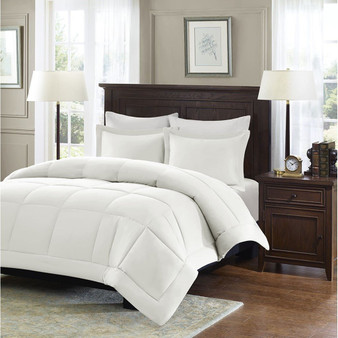 100% Polyester Microcell Down Alternative Comforter Mini Set With 3M Moisture Treatment, - King/Cal King MP10-1254