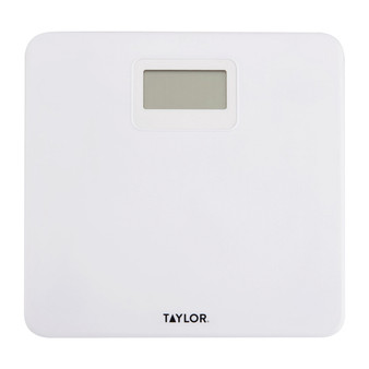 Digital Plastic Bath Scale, White, 330-Lb. Capacity (TAP5274509)
