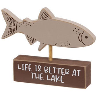 Fish On "Life Is Better At The Lake" Base G37627