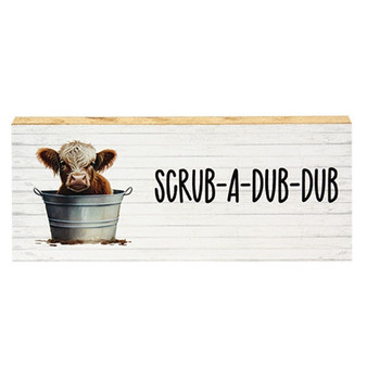 Scrub-A-Dub-Dub Baby Highland Block G41050