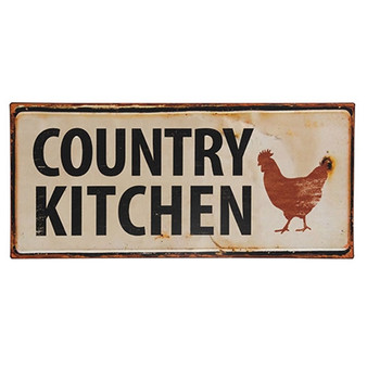 Country Kitchen Metal Sign G65338