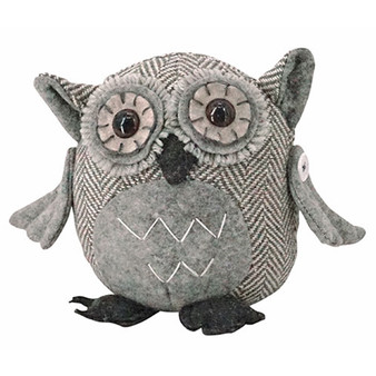 Large Plush Grey Owl GADC2722