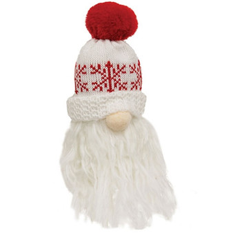 Red & White Snowflake Beanie Gnome GADC4368