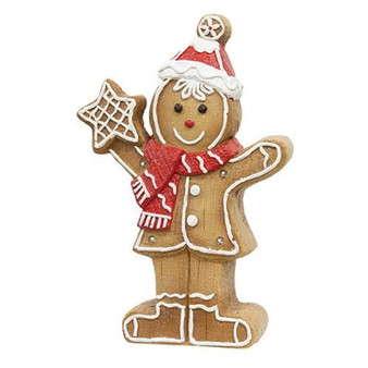 Led Resin Mr. Gingerbread Man GCWD51