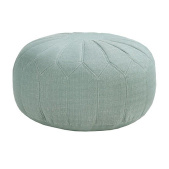 Kelsey Round Pouf Ottoman - Seafoam MP101-0213