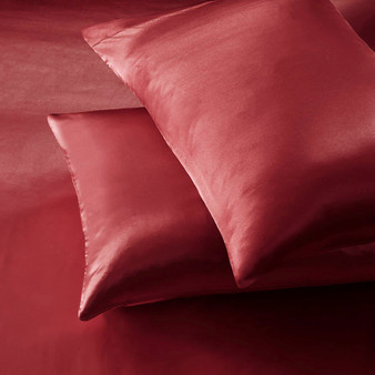 100% Polyester Solid Satin Pillow Case - King MPE21-783