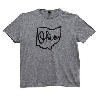 Ohio T-Shirt Heather Graphite Xl GL22XL By CWI Gifts