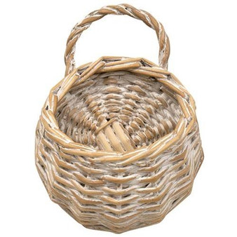 Baby Bebb Basket 5.5" White