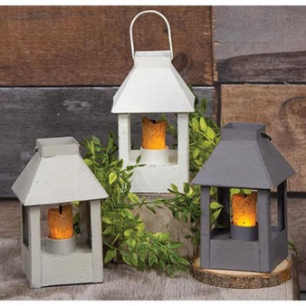 Farmhouse Colors Mini Colonial Lantern 3 Asstd (Pack Of 3).