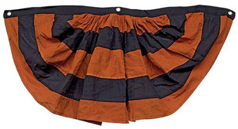 Orange And Black Bunting 37" GMB11 By CWI Gifts