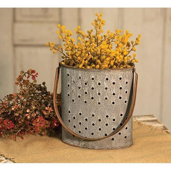 Washed Galvanized Punched Bucket