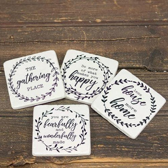 4/Set The Gathering Place Resin Coasters