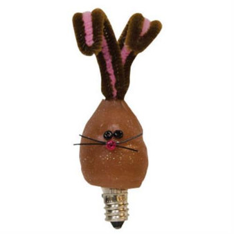 Chocolate Bunny Bulb G0140403 By CWI Gifts