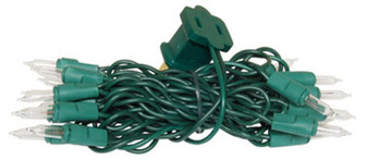 Light Set Green Cord 35Ct M72317 By CWI Gifts
