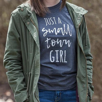 Small Town Girl T-Shirt, Extra Large