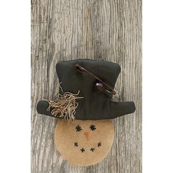 Snowman Face Ornament GCS37153 By CWI Gifts