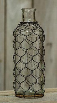 *Bottle W/Wire 7.5" GBW8822 By CWI Gifts