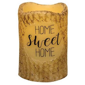 Home Sweet Home Timer Pillar G84625 By CWI Gifts