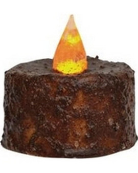 Burnt Mustard Led Tealight G84013 By CWI Gifts