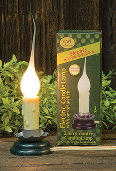 3" Country Candle Lamp (5 Pack)