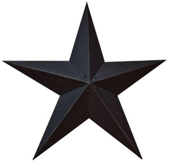 Black Barn Star 36 Inch G46541 By CWI Gifts