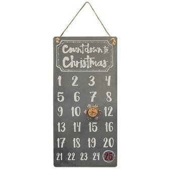 Christmas Countdown Calendar With Magnet G33780 By CWI Gifts