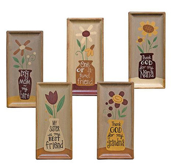 Mother'S Day Tray Assorted. (Pack Of 5)