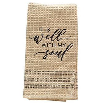 Well With My Soul Towel, 20X28