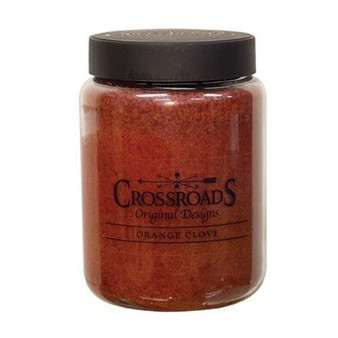 Orange Clove Jar Candle, 26Oz